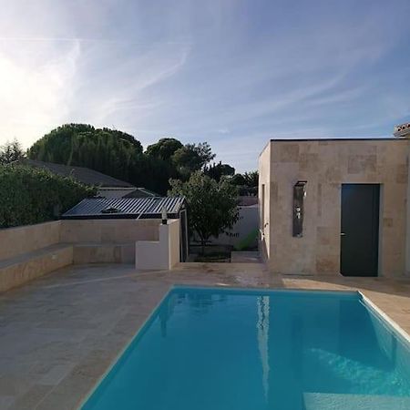 Charmant Studio Avec Piscine Villemoustaussou Eksteriør bilde