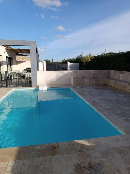 Charmant Studio Avec Piscine Villemoustaussou Eksteriør bilde